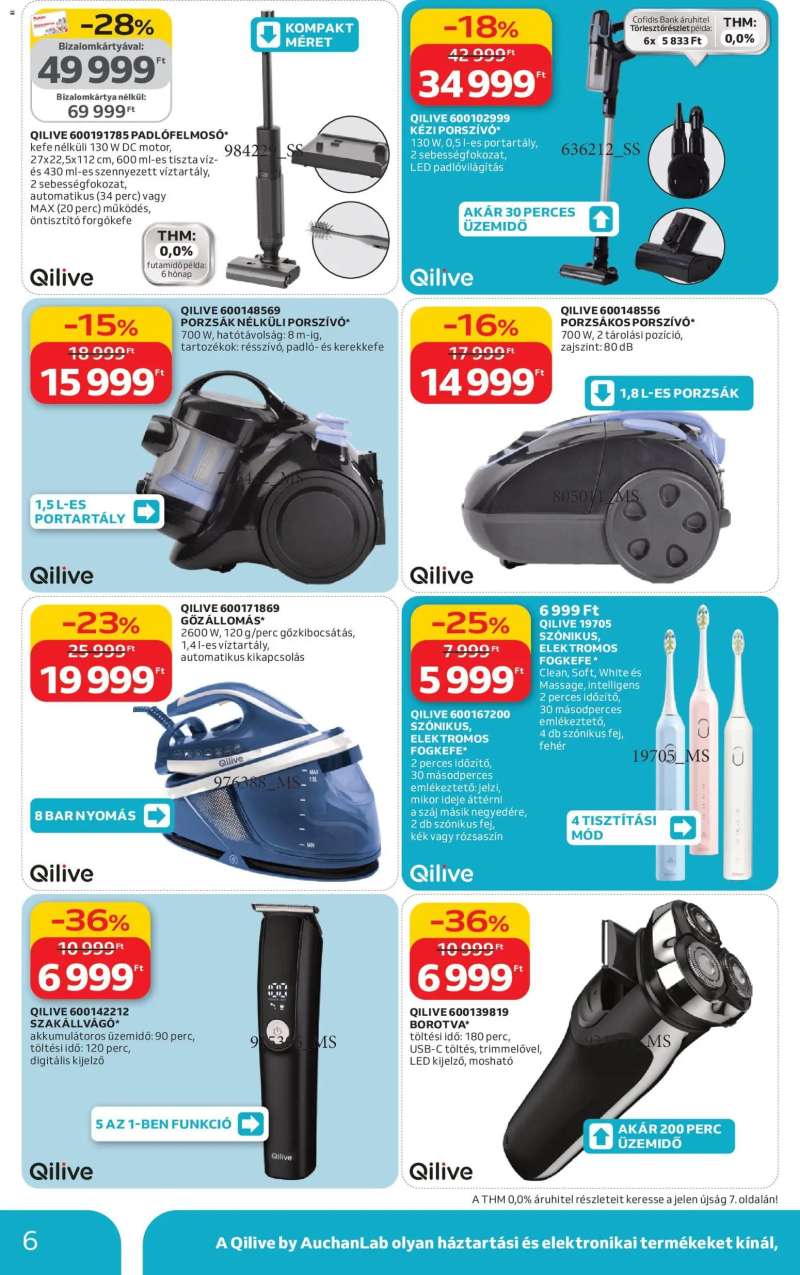 Auchan Qilive ajánlataink 6 oldal
