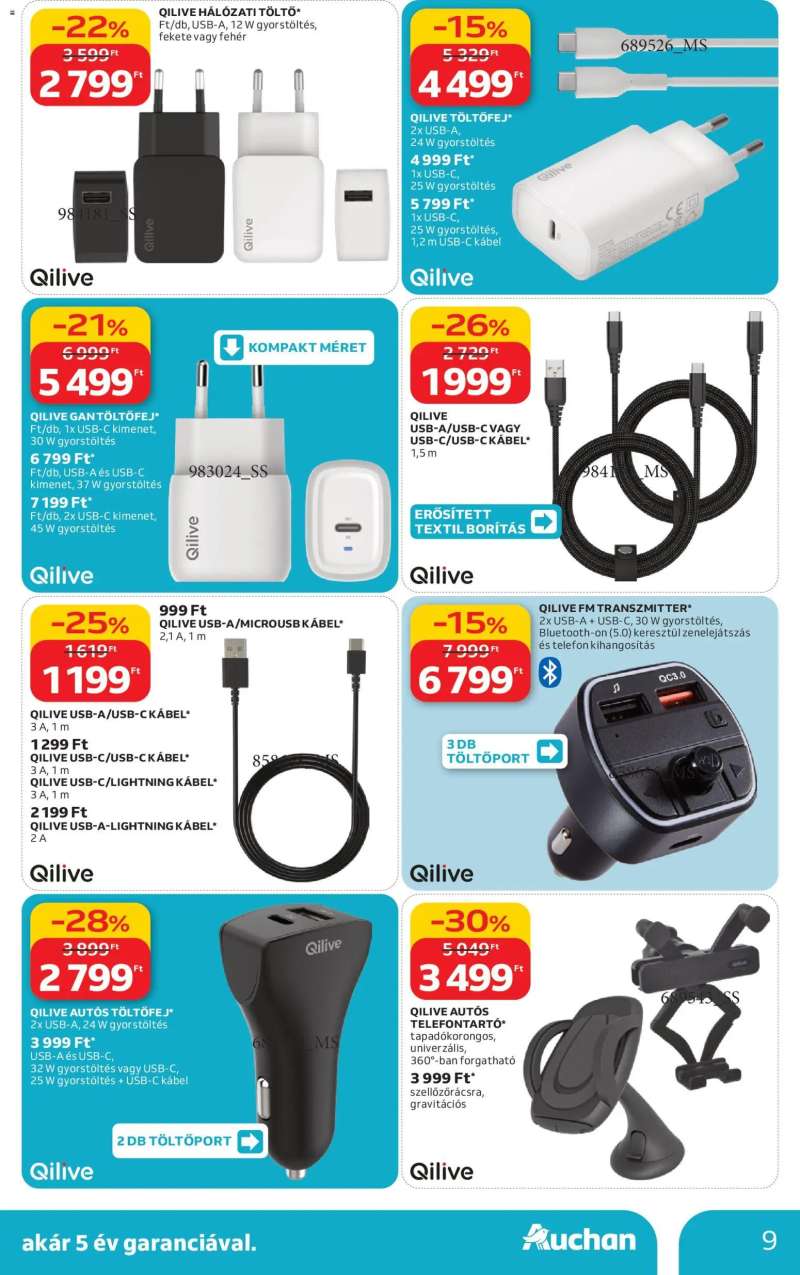 Auchan Qilive ajánlataink 9 oldal