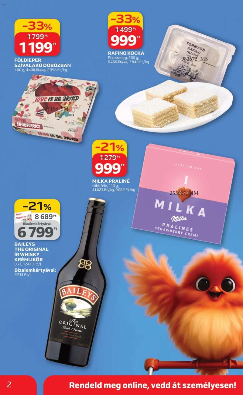 Auchan Szupermarket akciós újság 2 oldal