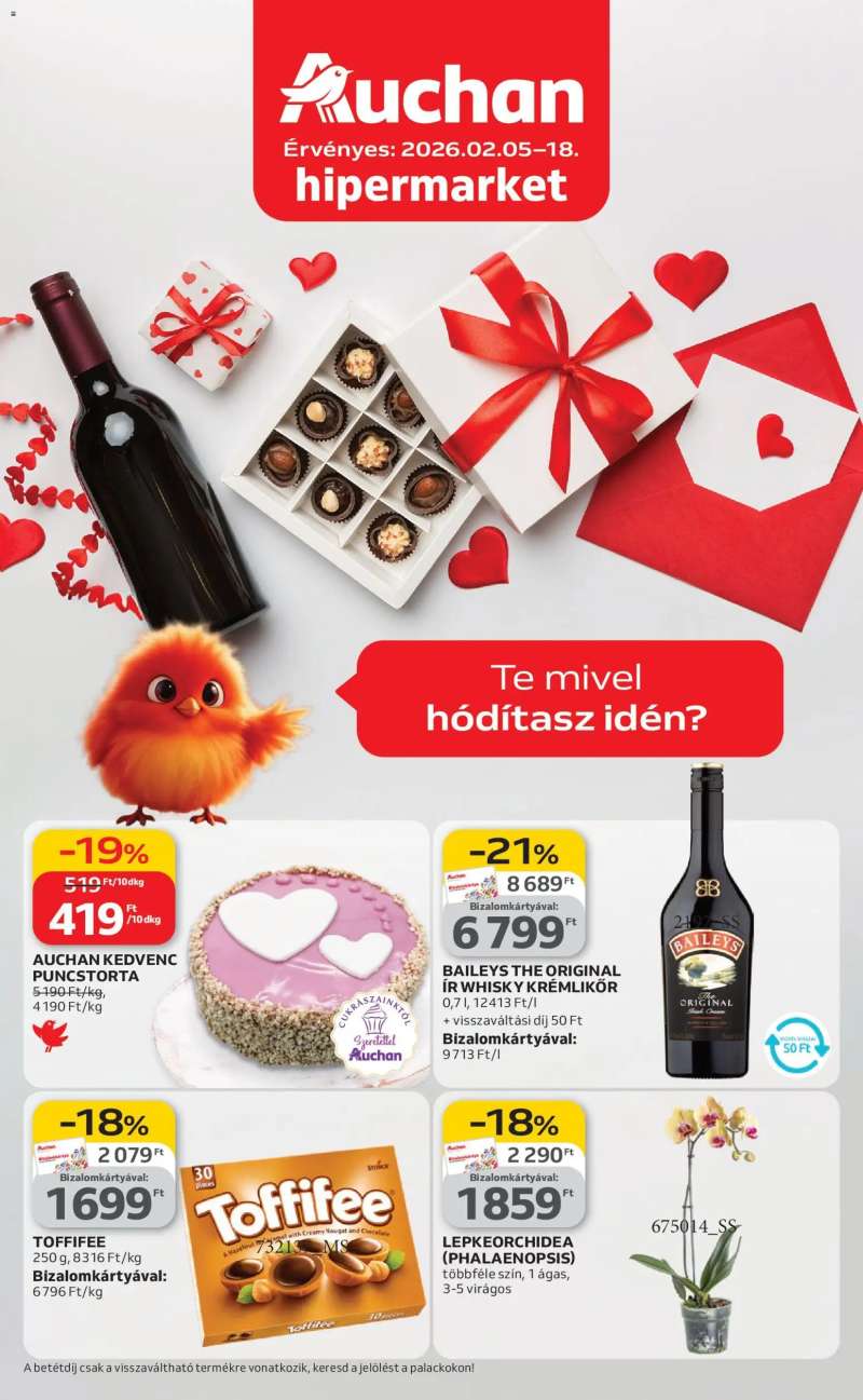 Auchan Valentin napi ajánlataink 1 oldal