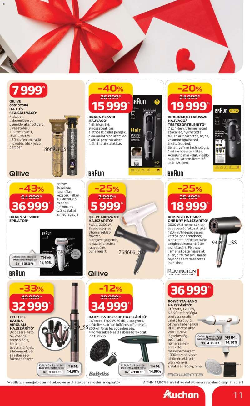 Auchan Valentin napi ajánlataink 11 oldal