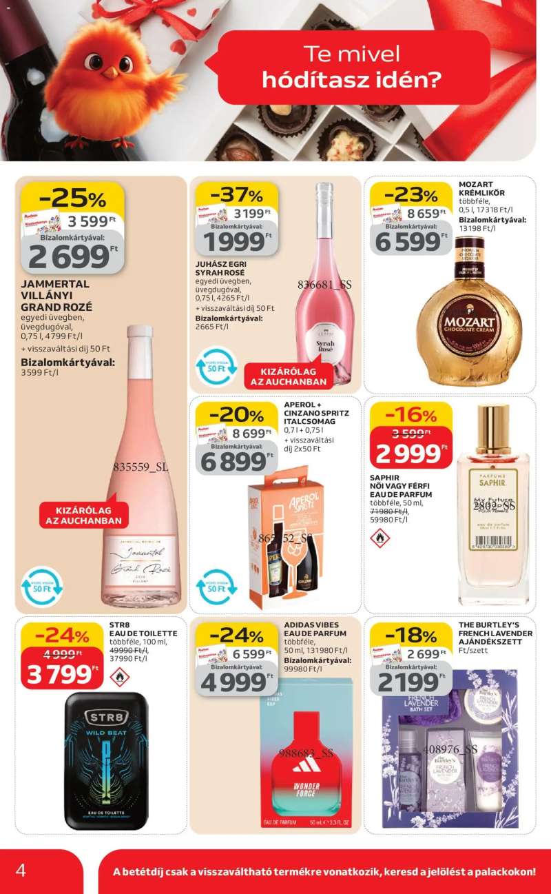 Auchan Valentin napi ajánlataink 4 oldal