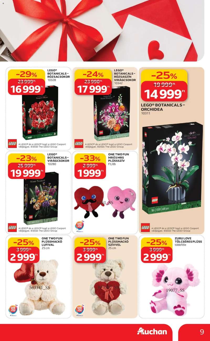 Auchan Valentin napi ajánlataink 9 oldal