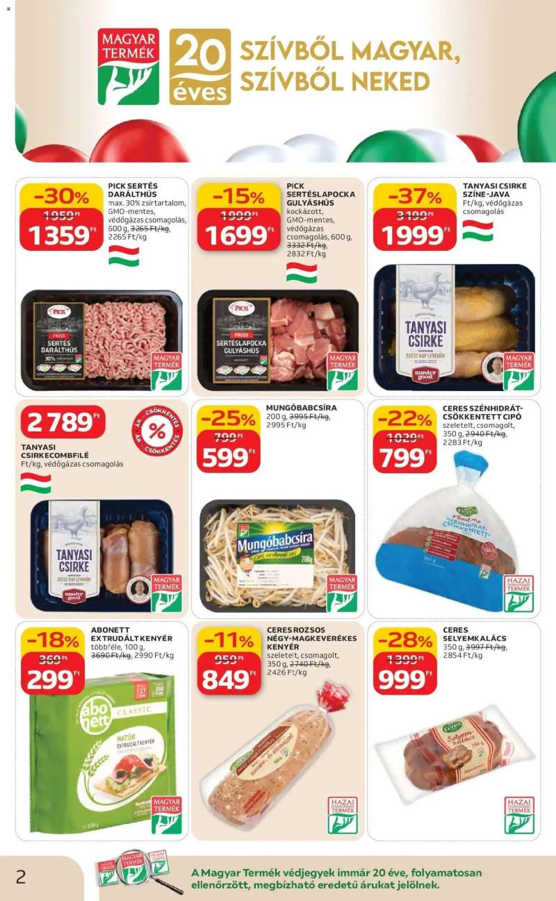 Auchan Auchan újság érvényessége 02.18.-ig 2 oldal