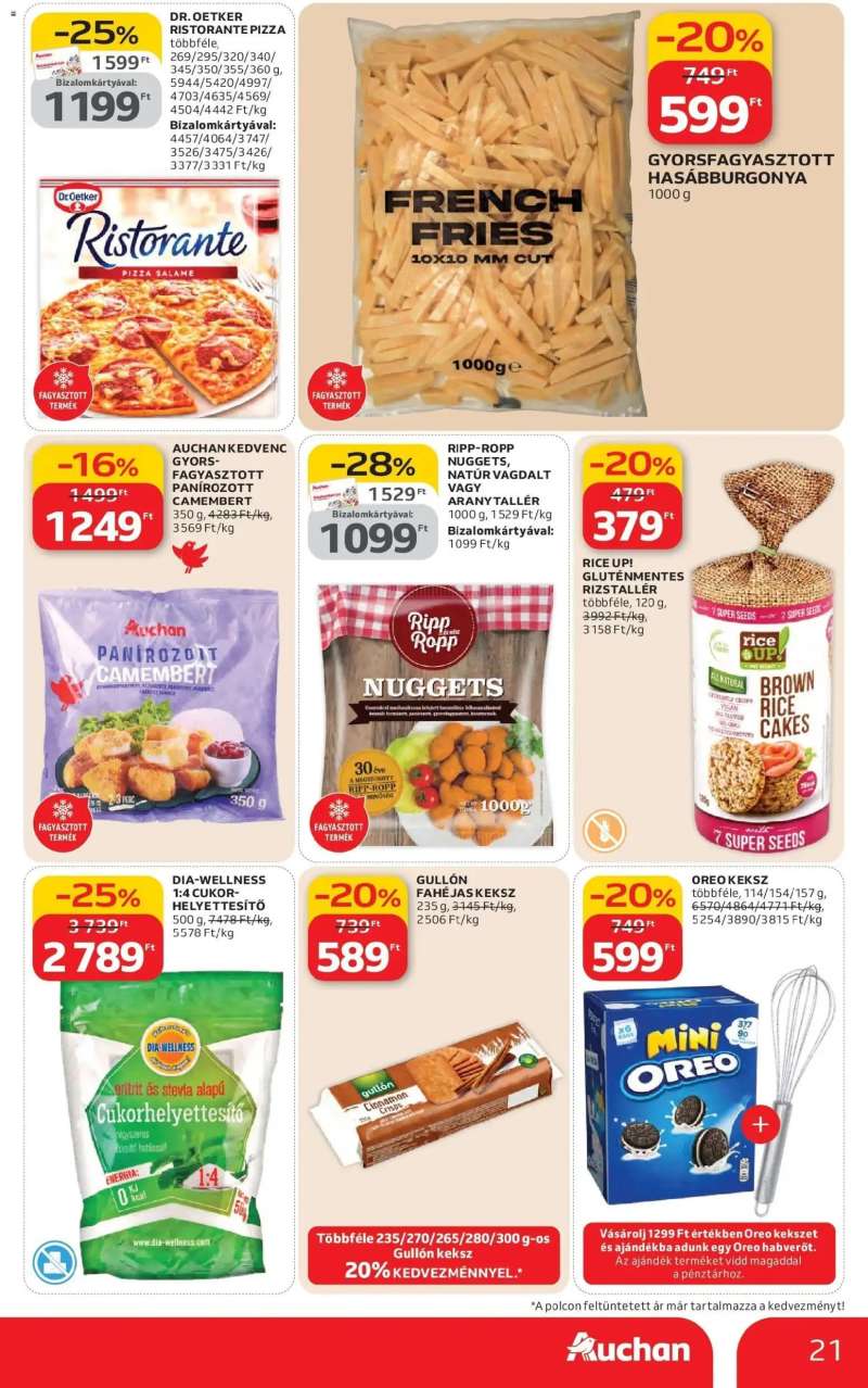 Auchan Auchan újság érvényessége 02.18.-ig 21 oldal