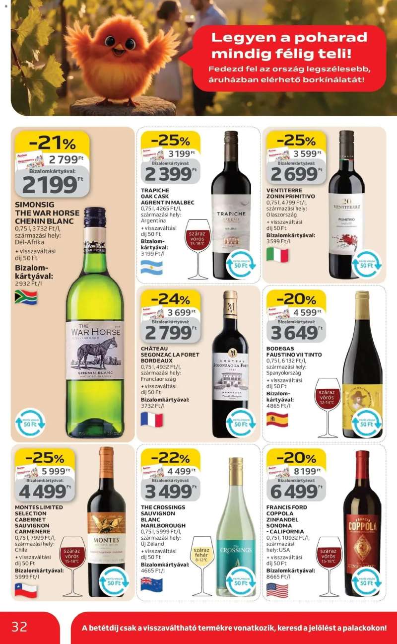 Auchan Auchan újság érvényessége 02.18.-ig 32 oldal