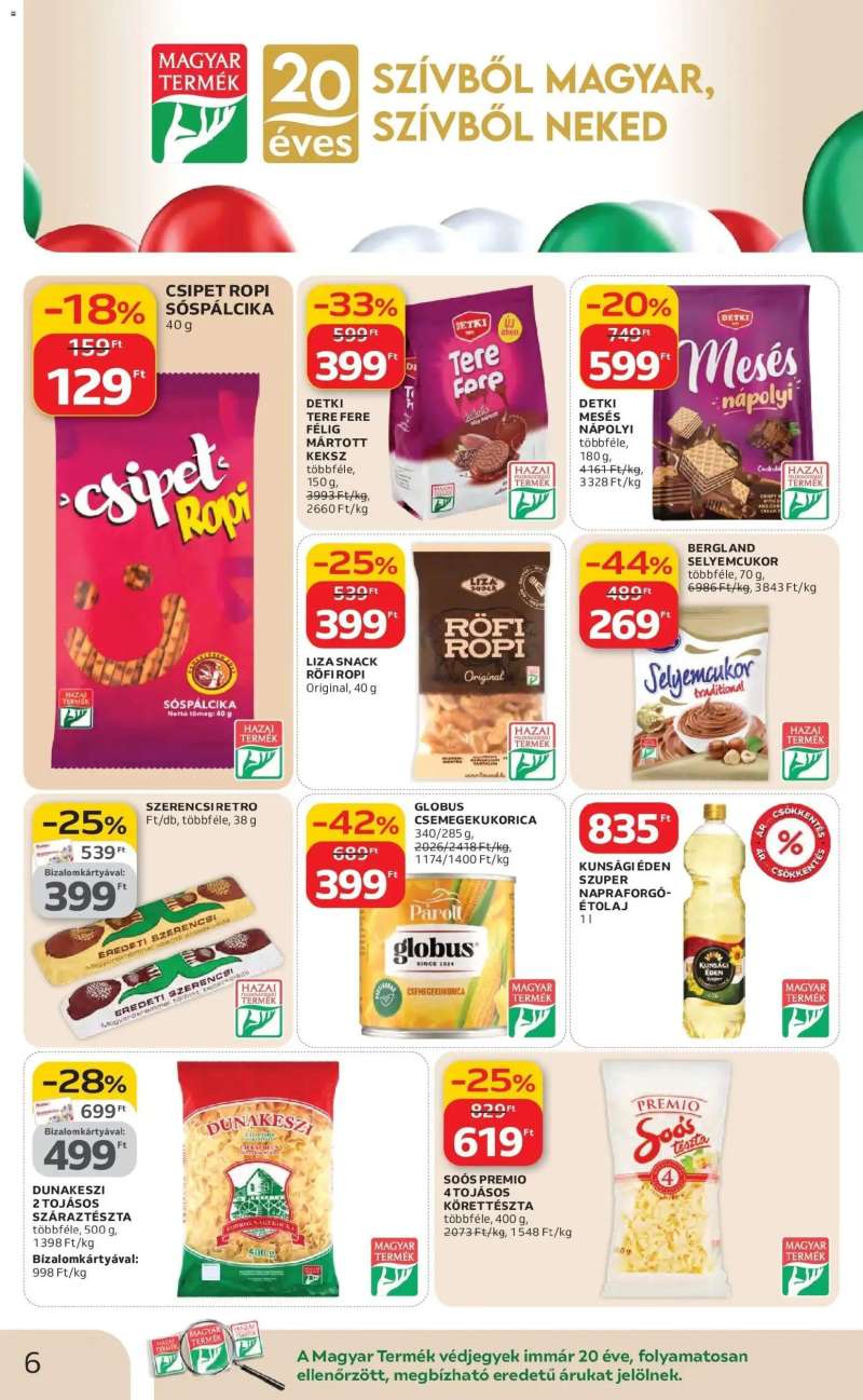 Auchan Auchan újság érvényessége 02.18.-ig 6 oldal