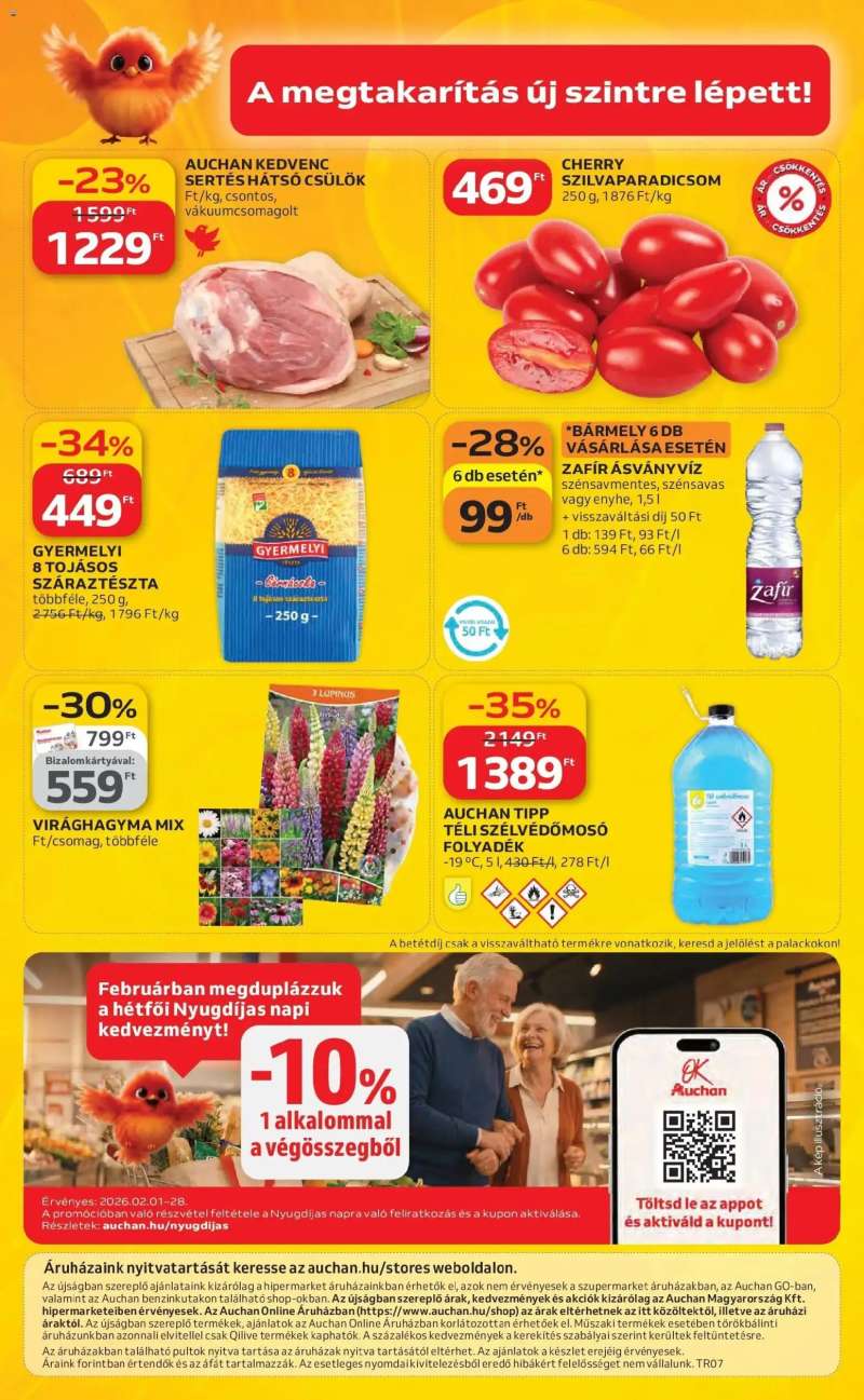 Auchan Auchan újság érvényessége 02.18.-ig 62 oldal
