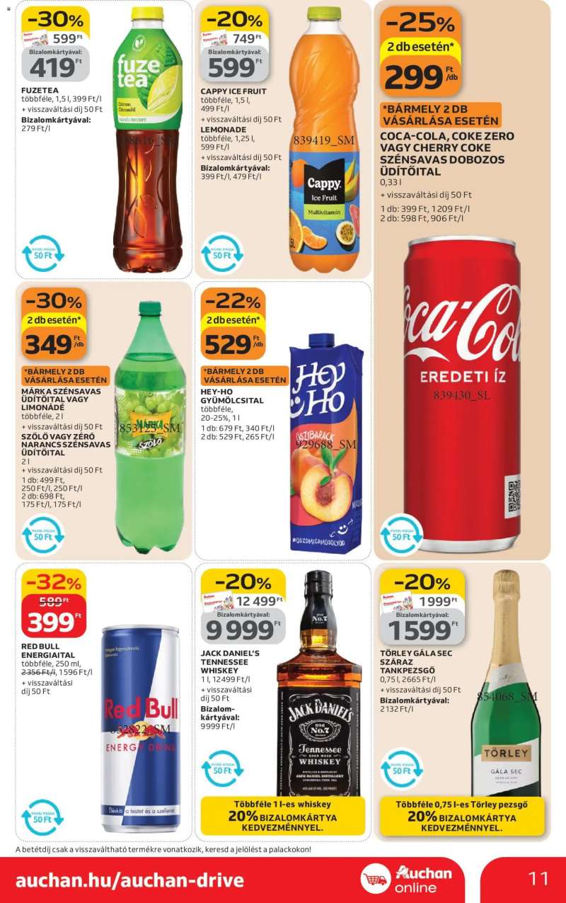 Auchan Akciós újság Auchan 11 oldal