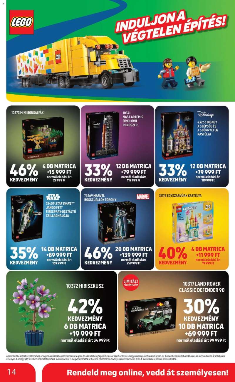 Auchan Akciós újság Auchan 14 oldal