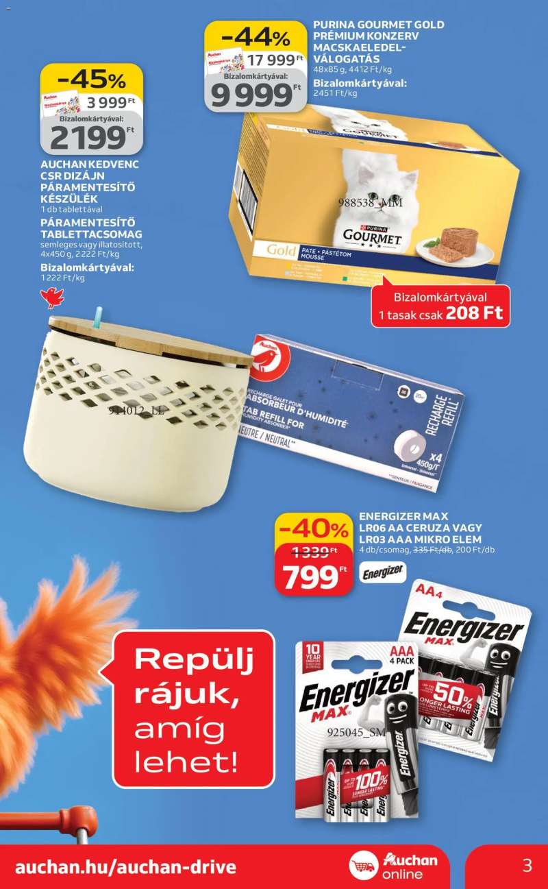 Auchan Akciós újság Auchan 3 oldal