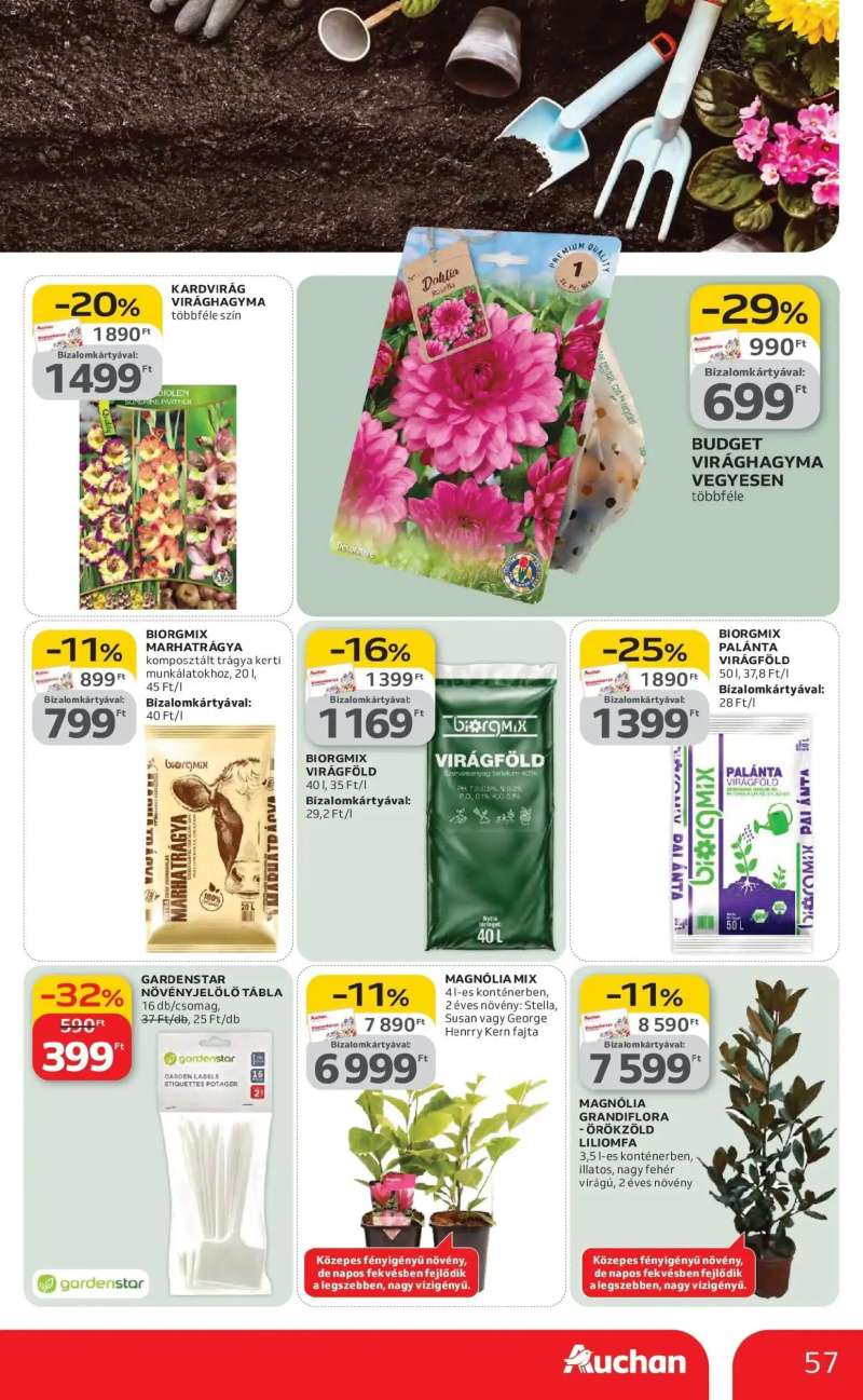 Auchan Akciós újság Auchan 57 oldal