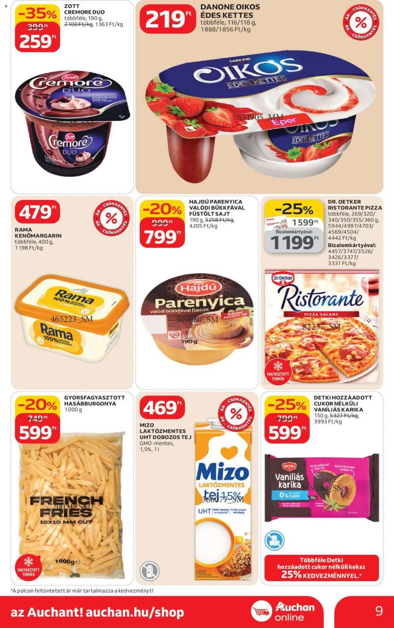 Auchan Akciós újság Auchan 9 oldal