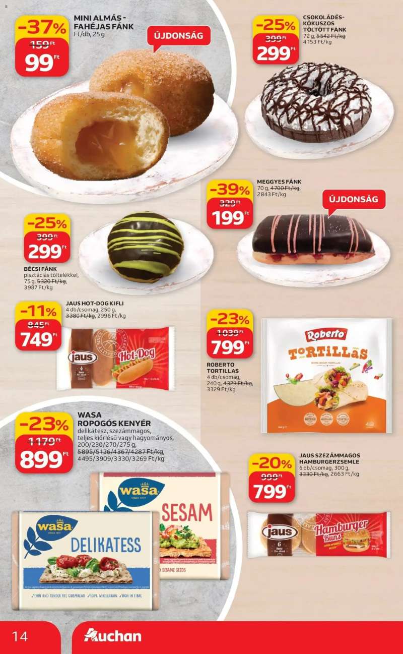 Auchan Auchan újság érvényessége 02.25.-ig 14 oldal