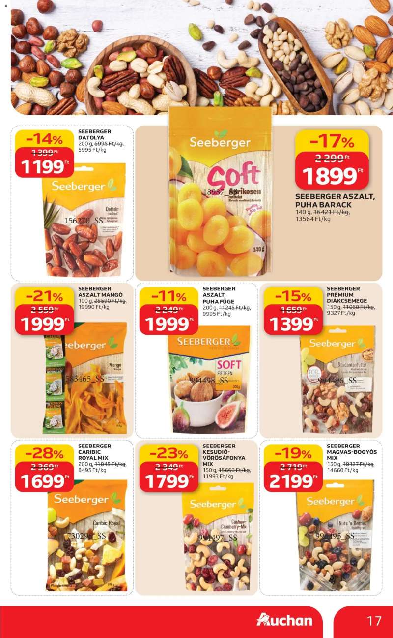 Auchan Akciós újság Auchan 17 oldal