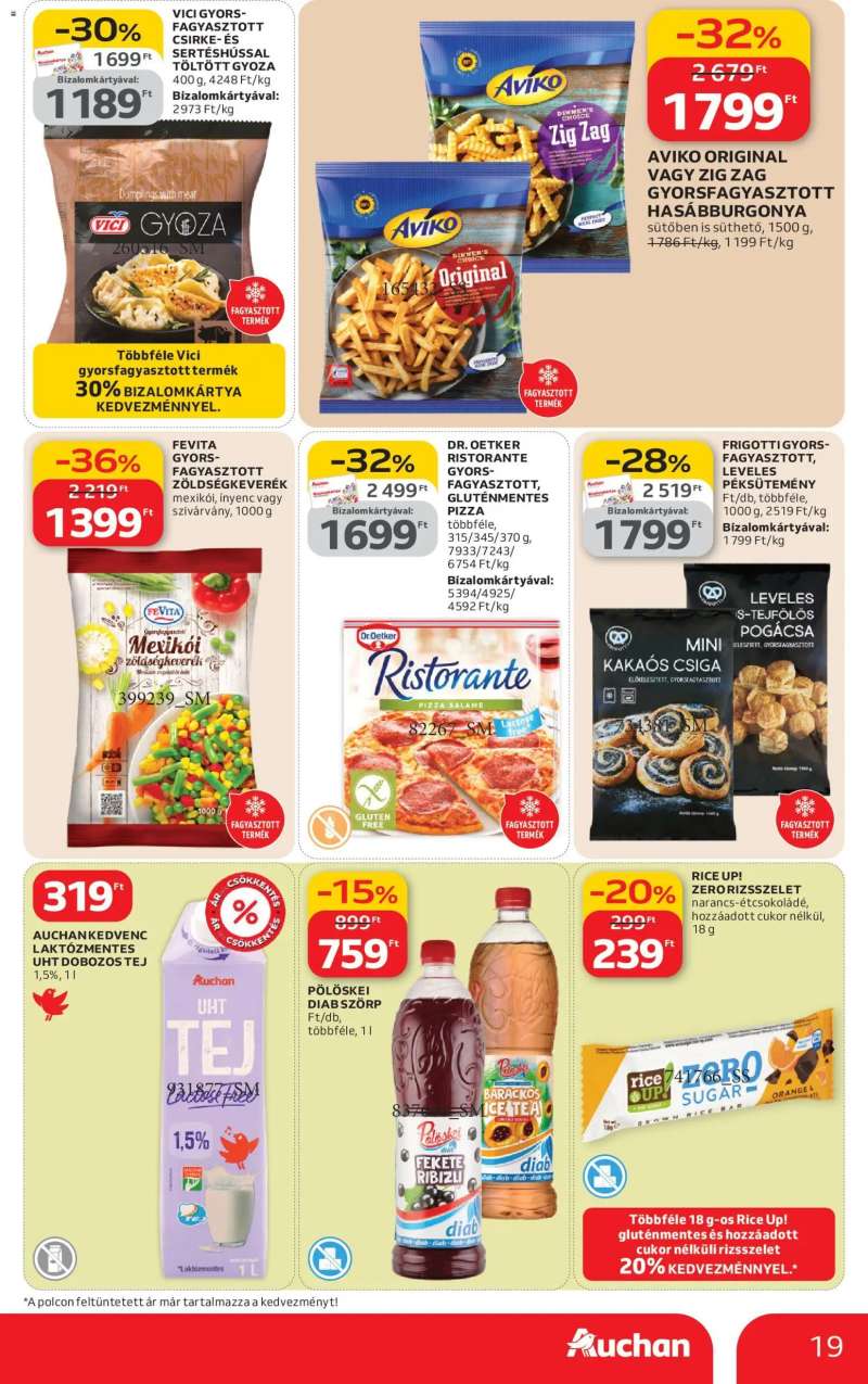 Auchan Akciós újság Auchan 19 oldal