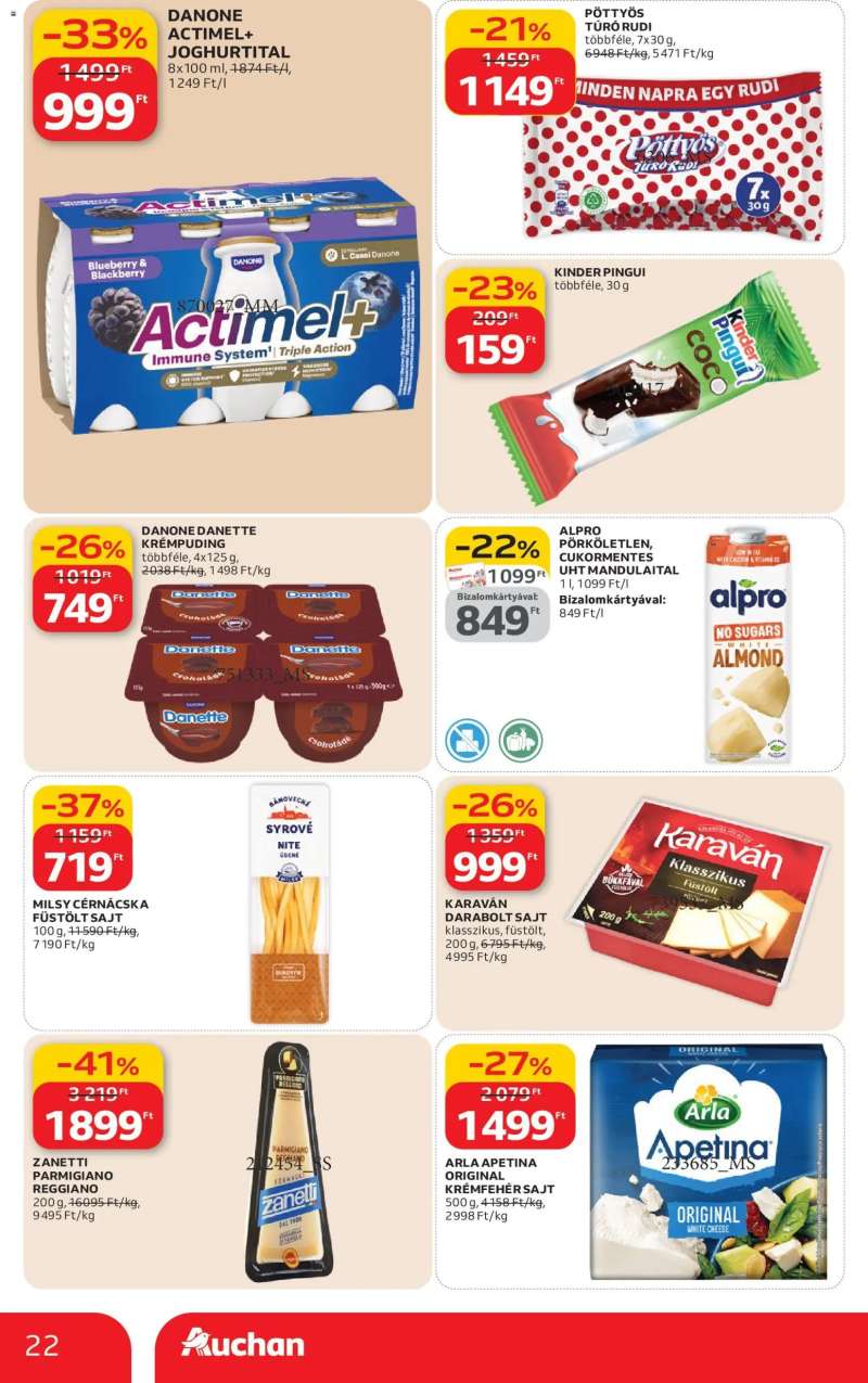 Auchan Akciós újság Auchan 22 oldal