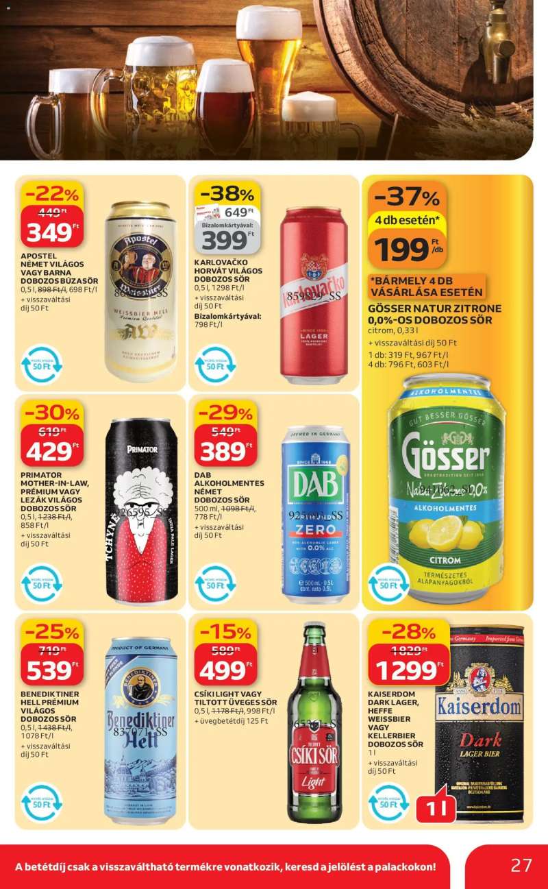 Auchan Akciós újság Auchan 27 oldal