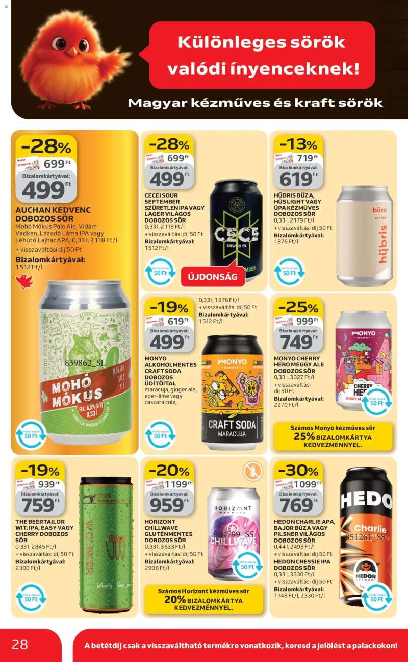 Auchan Akciós újság Auchan 28 oldal