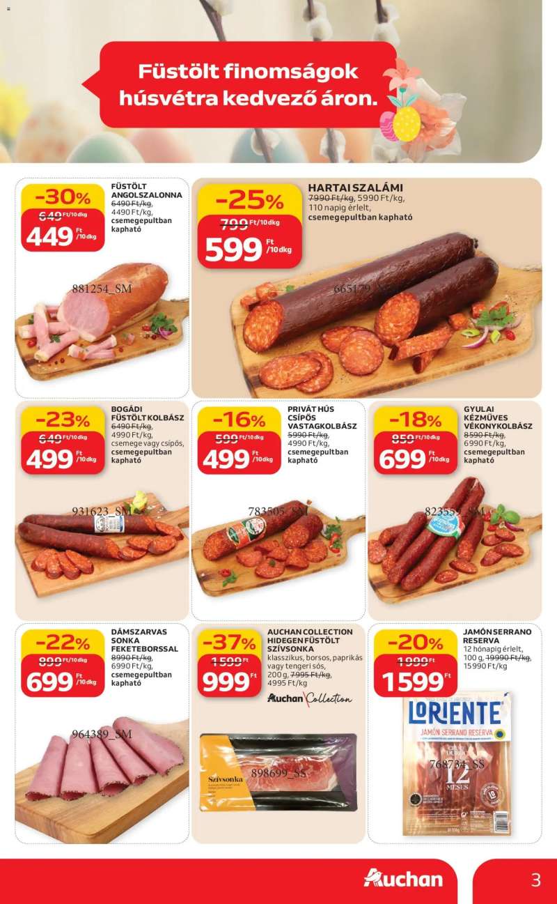 Auchan Akciós újság Auchan 3 oldal