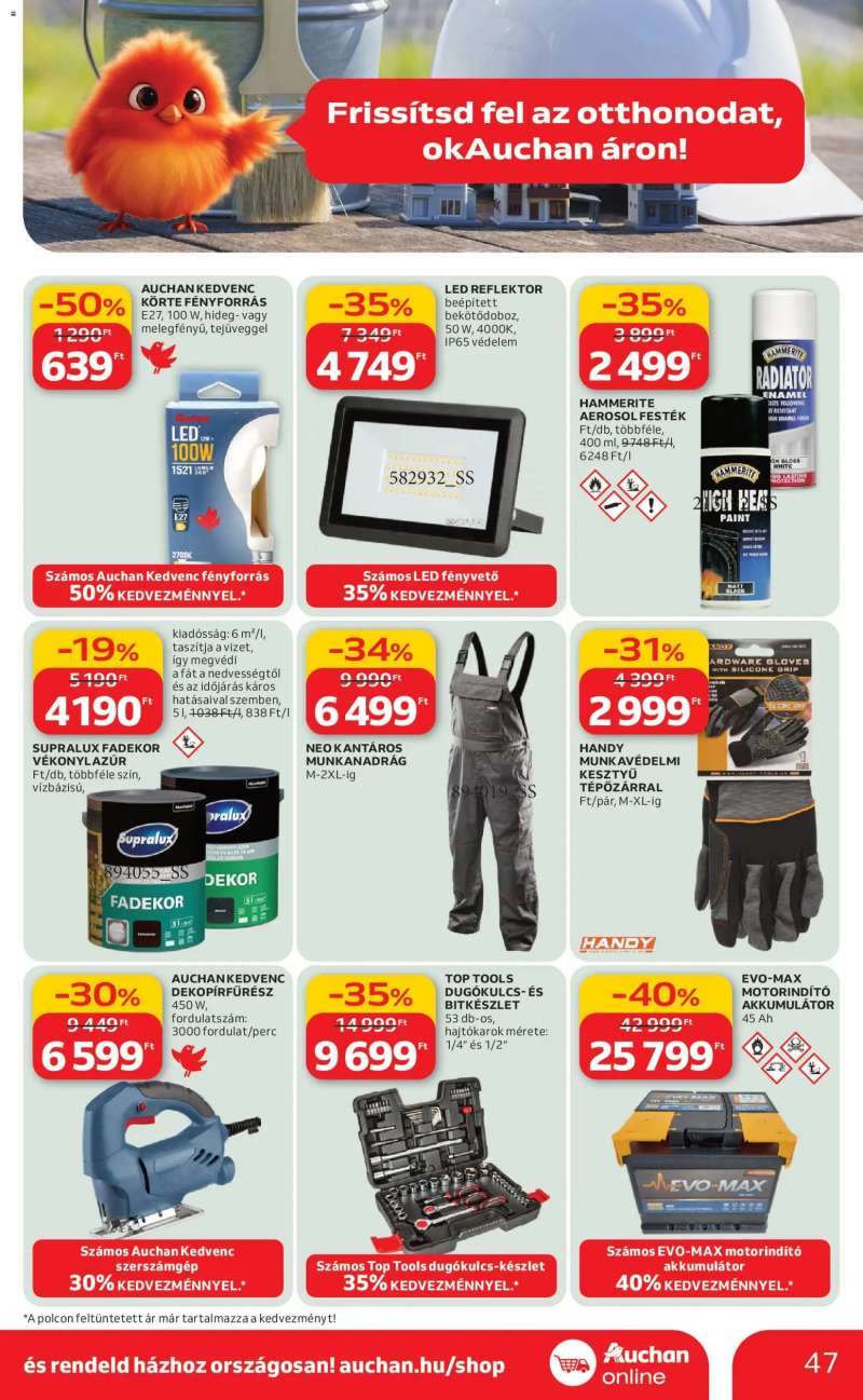 Auchan Akciós újság Auchan 47 oldal