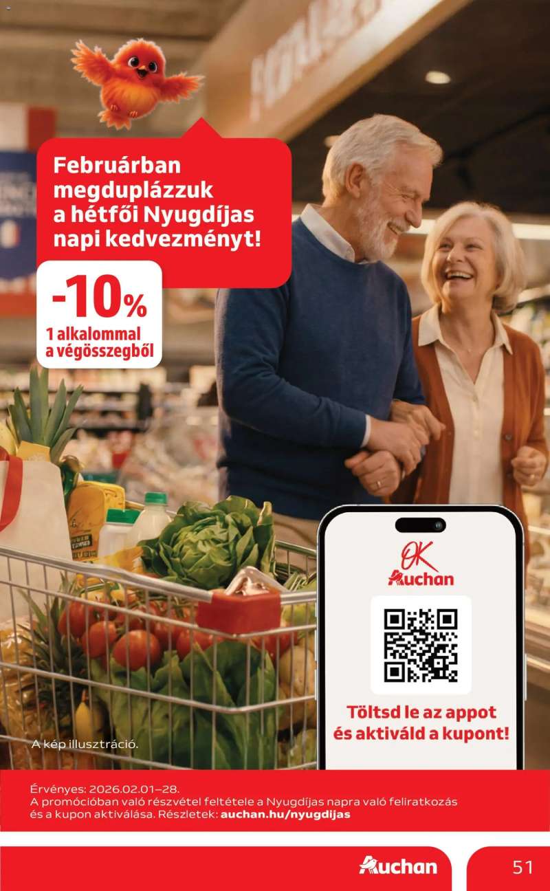 Auchan Akciós újság Auchan 51 oldal