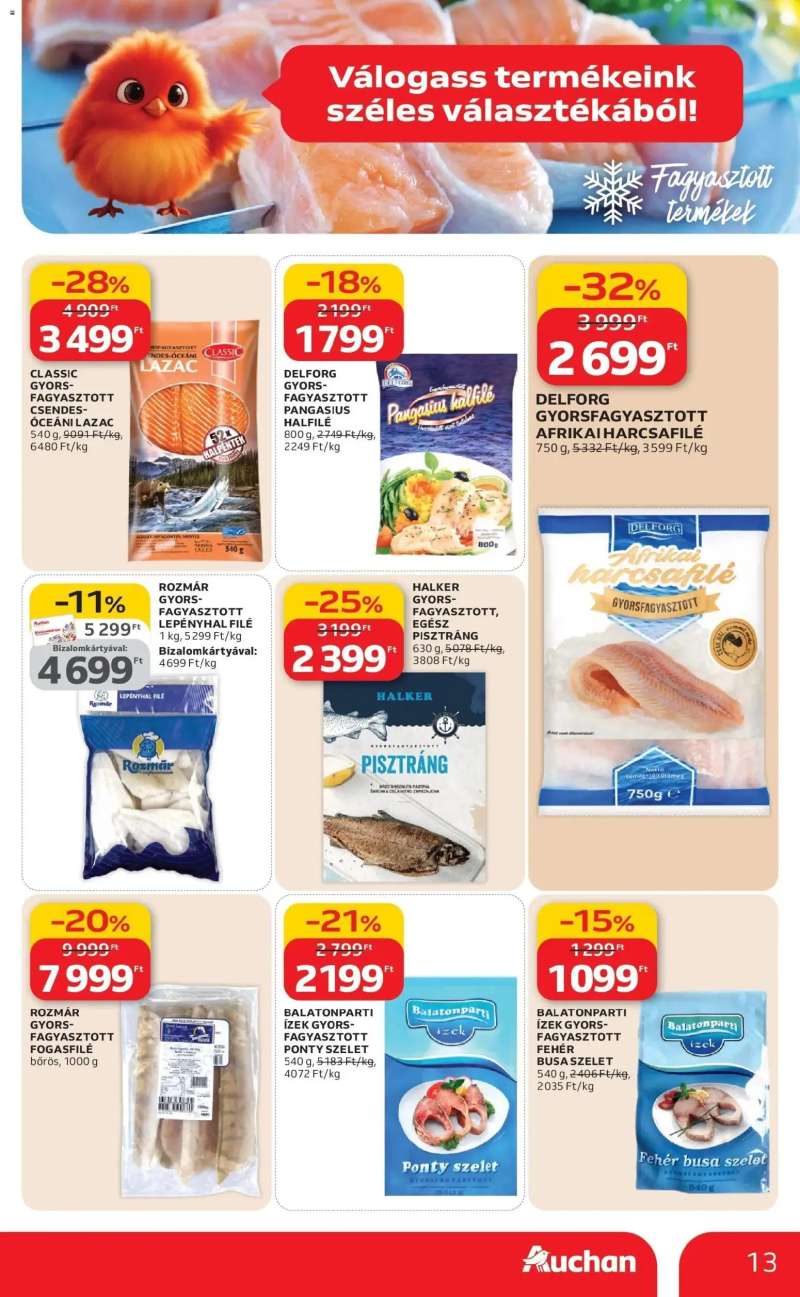 Auchan Auchan újság érvényessége 02.25.-ig 13 oldal