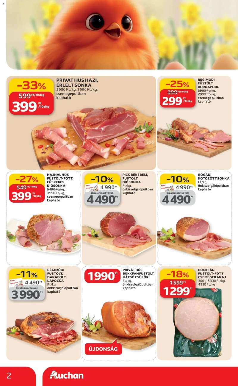Auchan Auchan újság érvényessége 02.25.-ig 2 oldal