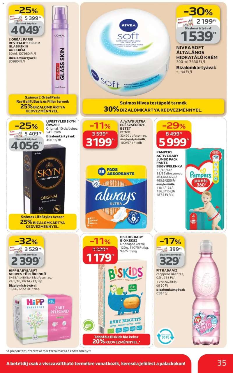 Auchan Auchan újság érvényessége 02.25.-ig 35 oldal