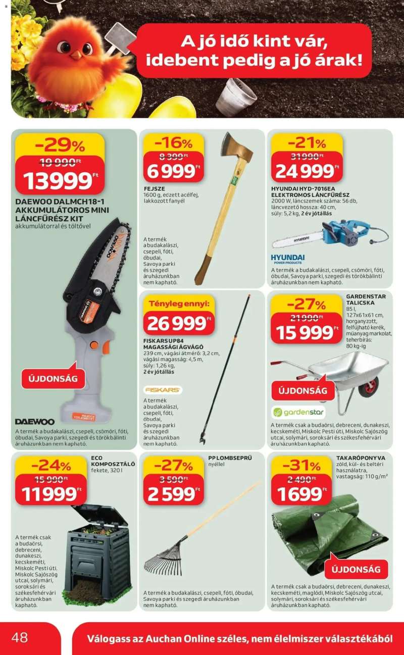 Auchan Auchan újság érvényessége 02.25.-ig 48 oldal