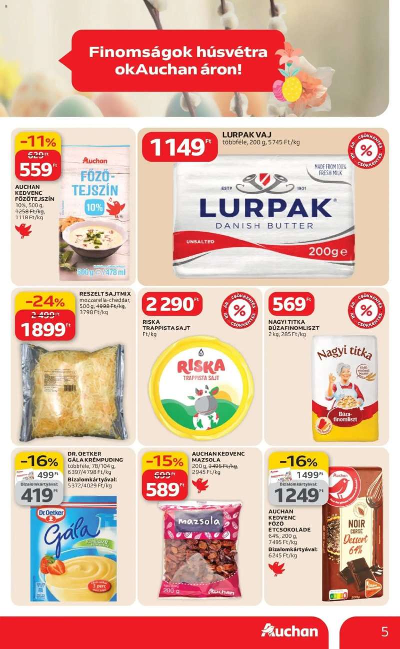 Auchan Auchan újság érvényessége 02.25.-ig 5 oldal