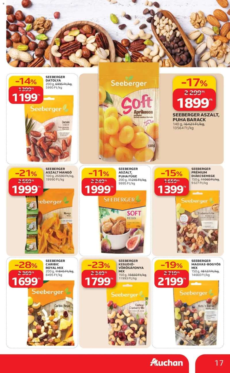 Auchan Budapest Akciós újság Auchan 17 oldal