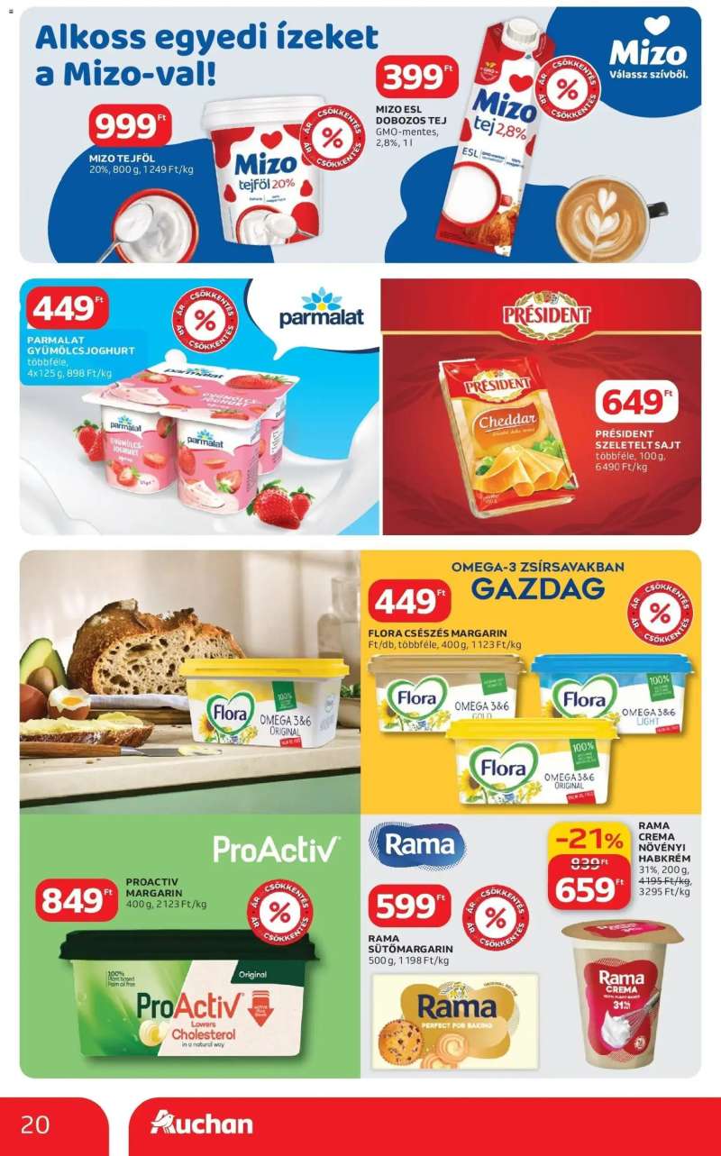 Auchan Budapest Akciós újság Auchan 20 oldal