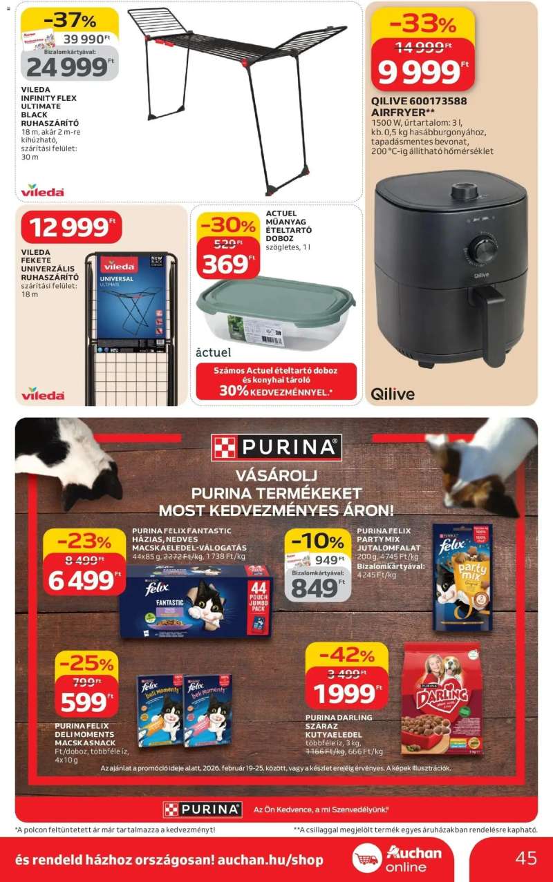 Auchan Budapest Akciós újság Auchan 45 oldal