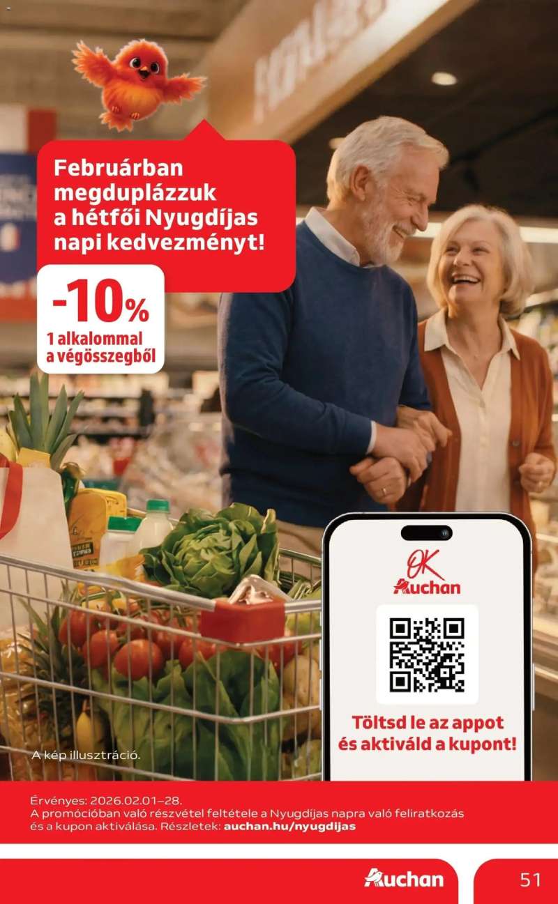 Auchan Budapest Akciós újság Auchan 51 oldal