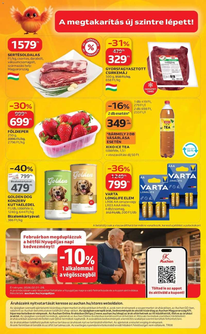 Auchan Budapest Akciós újság Auchan 52 oldal