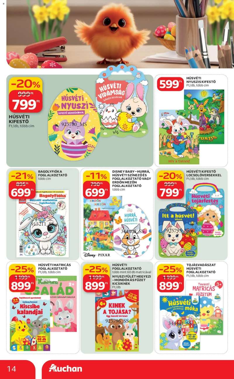 Auchan Húsvéti ajánlataink 14 oldal