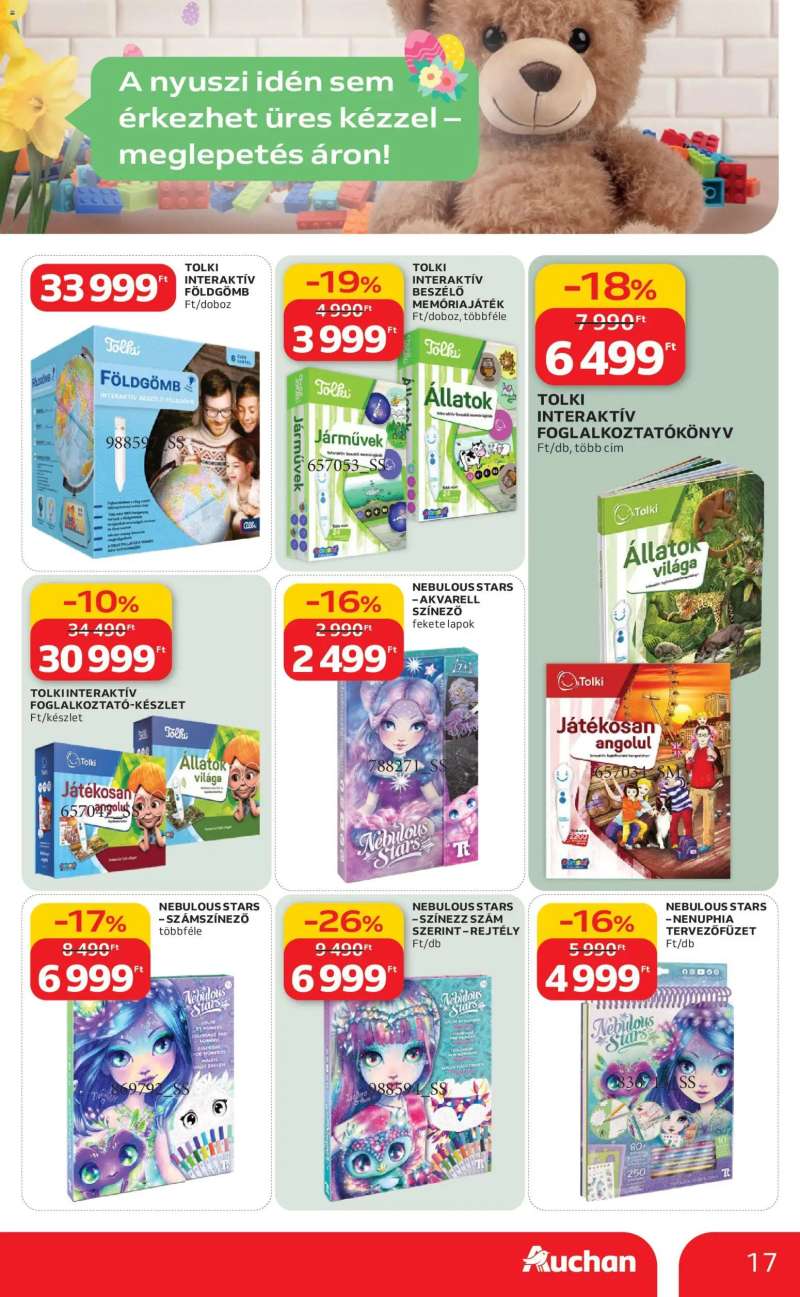 Auchan Húsvéti ajánlataink 17 oldal