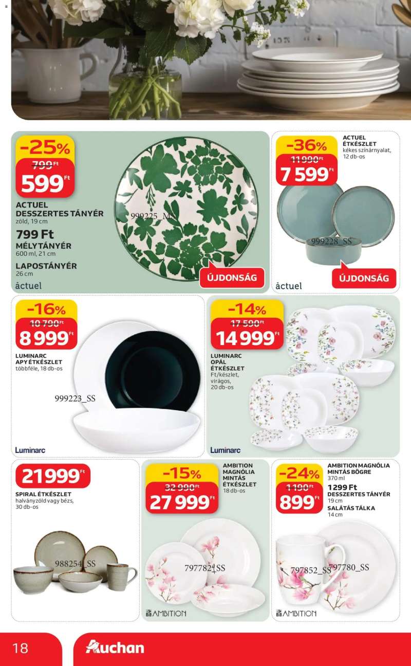 Auchan Húsvéti ajánlataink 18 oldal