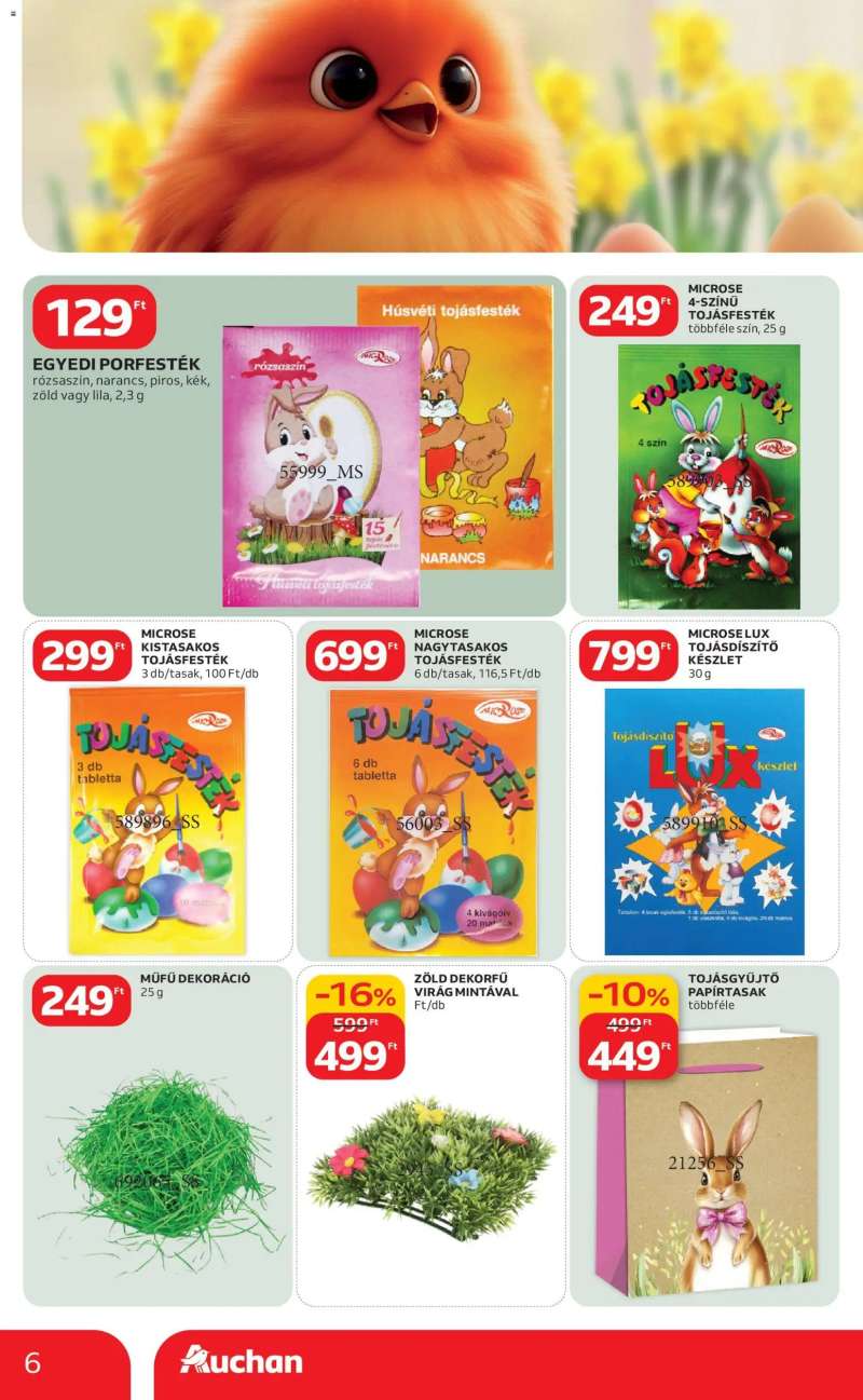 Auchan Húsvéti ajánlataink 6 oldal