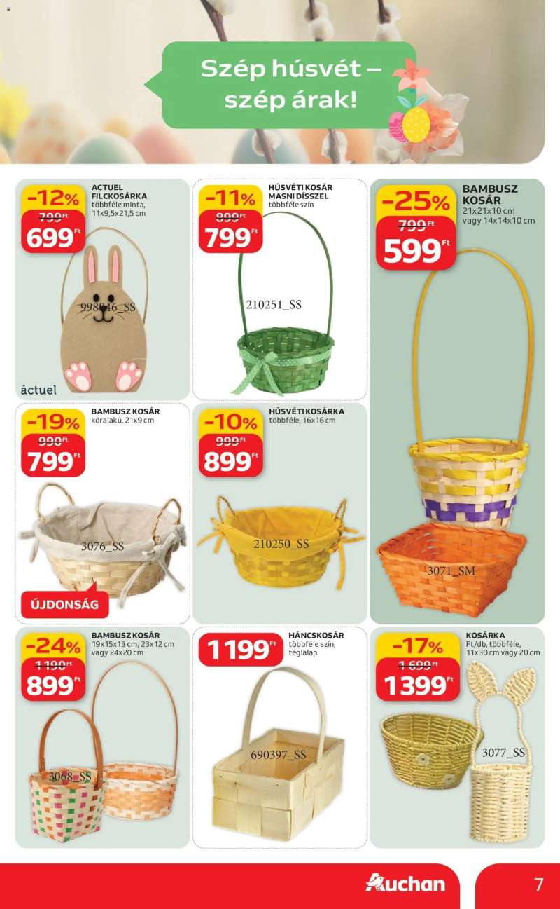 Auchan Húsvéti ajánlataink 7 oldal