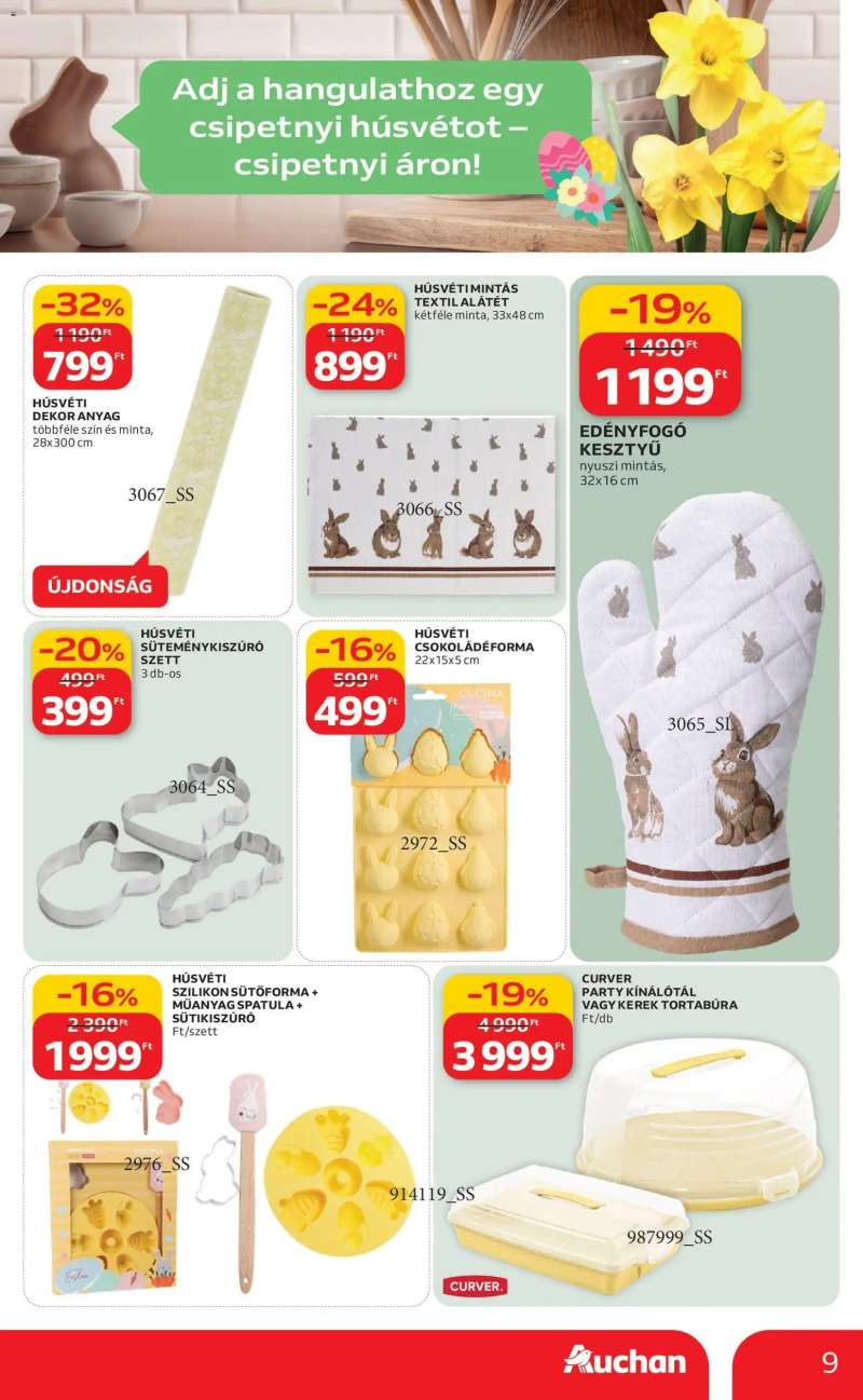 Auchan Húsvéti ajánlataink 9 oldal