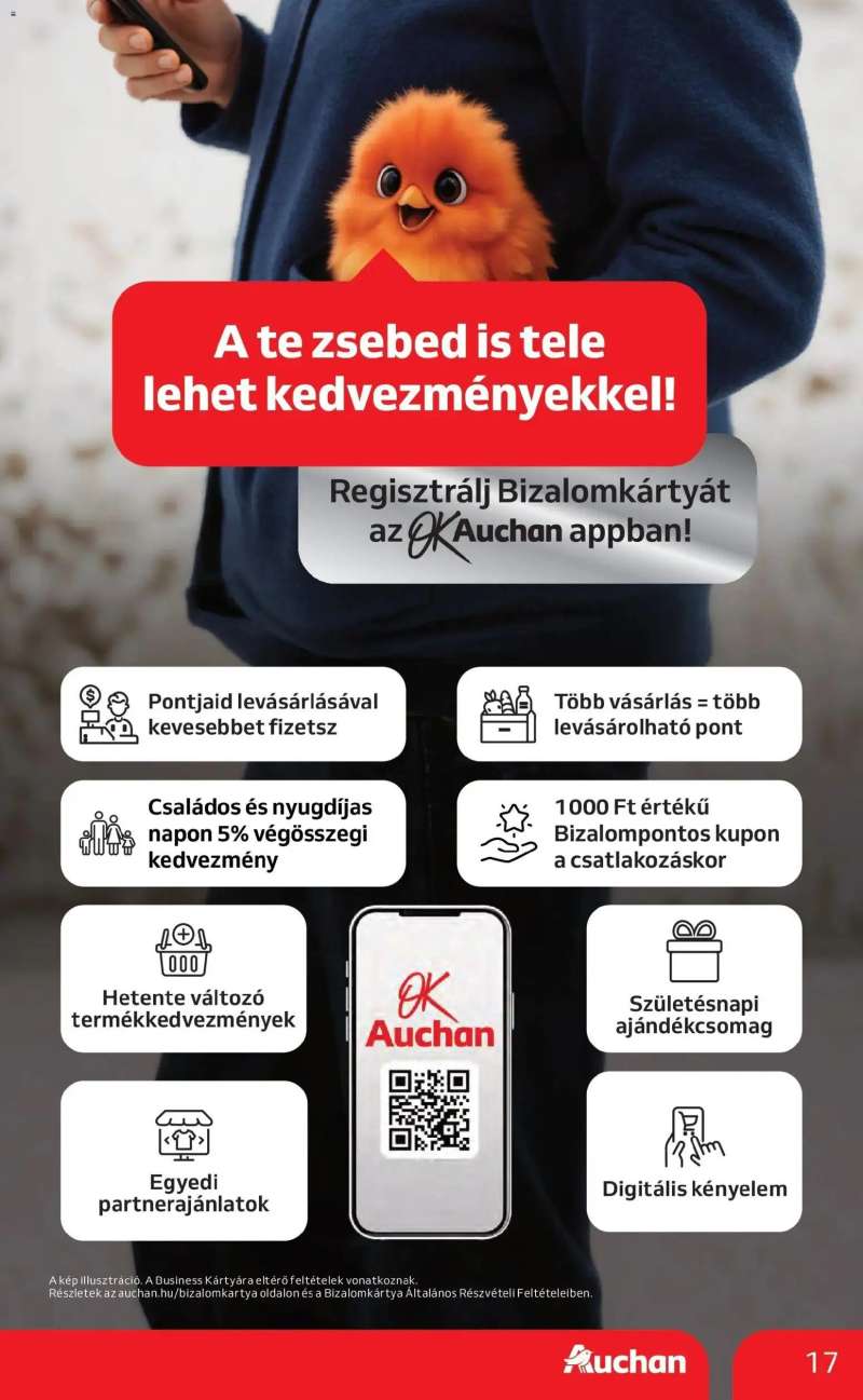 Auchan Auchan újság érvényessége 03.04.-ig 17 oldal