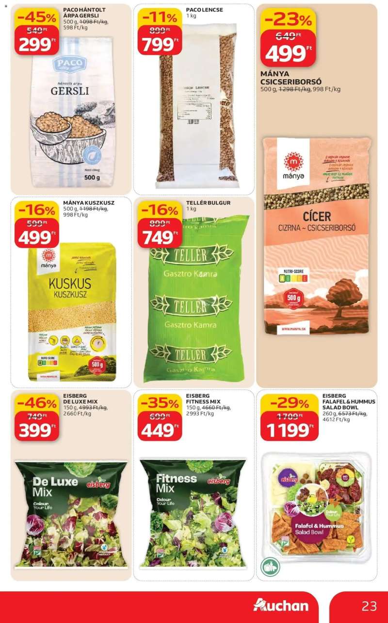 Auchan Auchan újság érvényessége 03.04.-ig 23 oldal