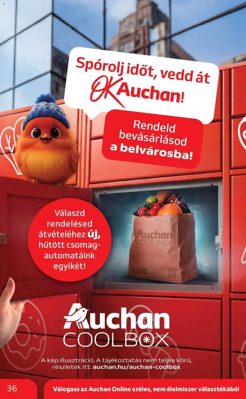 Auchan Auchan újság érvényessége 03.04.-ig 36 oldal
