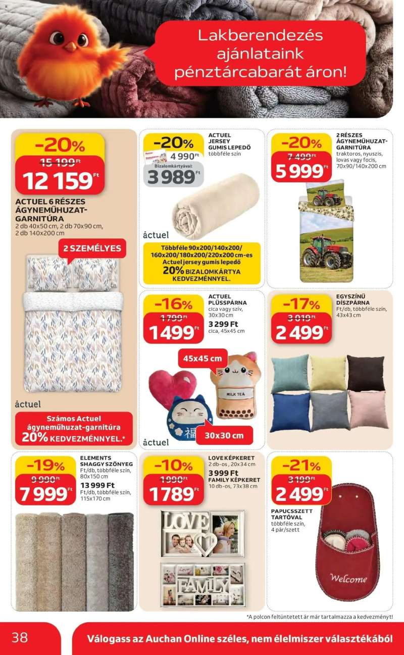 Auchan Auchan újság érvényessége 03.04.-ig 38 oldal