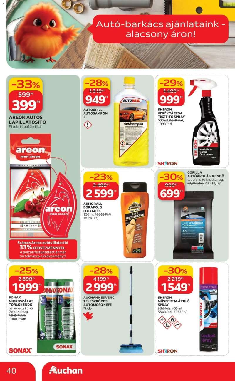 Auchan Auchan újság érvényessége 03.04.-ig 40 oldal