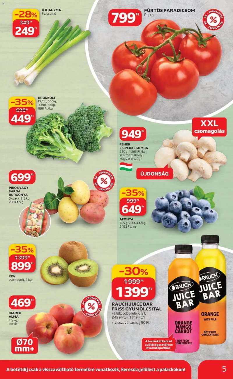 Auchan Auchan újság érvényessége 03.04.-ig 5 oldal