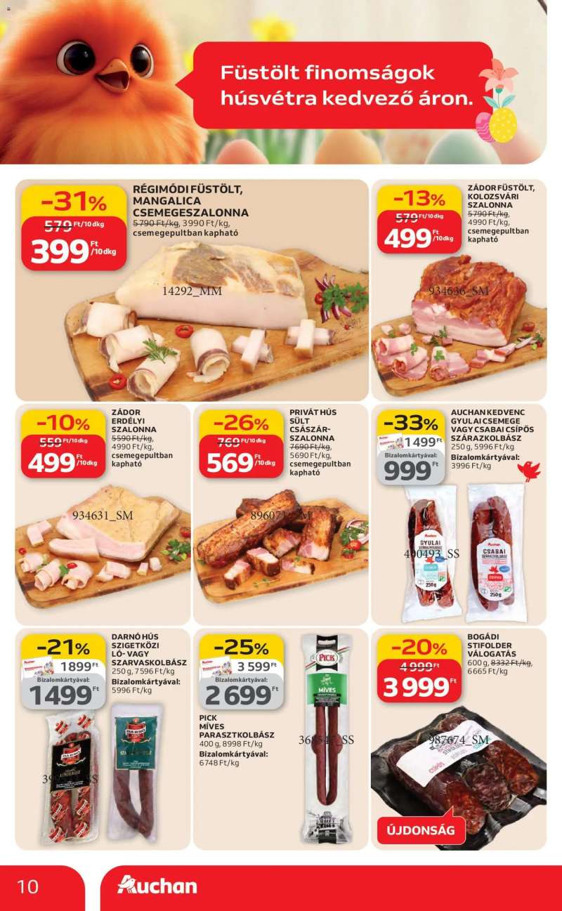 Auchan Akciós újság Auchan 10 oldal