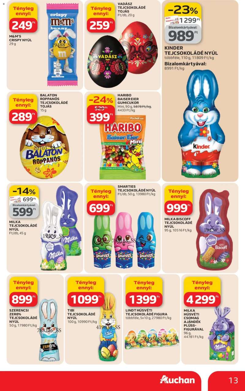 Auchan Akciós újság Auchan 13 oldal